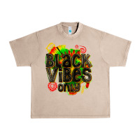 French Oak black vibes only Urban Heavy Tee - texasbilliewilder