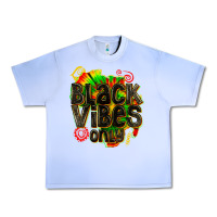 Grape Ice black vibes only Urban Heavy Tee - texasbilliewilder