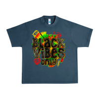 Midnight Navy black vibes only Urban Heavy Tee - texasbilliewilder