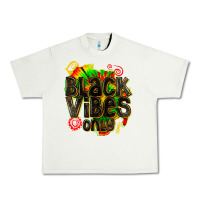 Black Vibes Only Urban Heavy Tee | Teevron