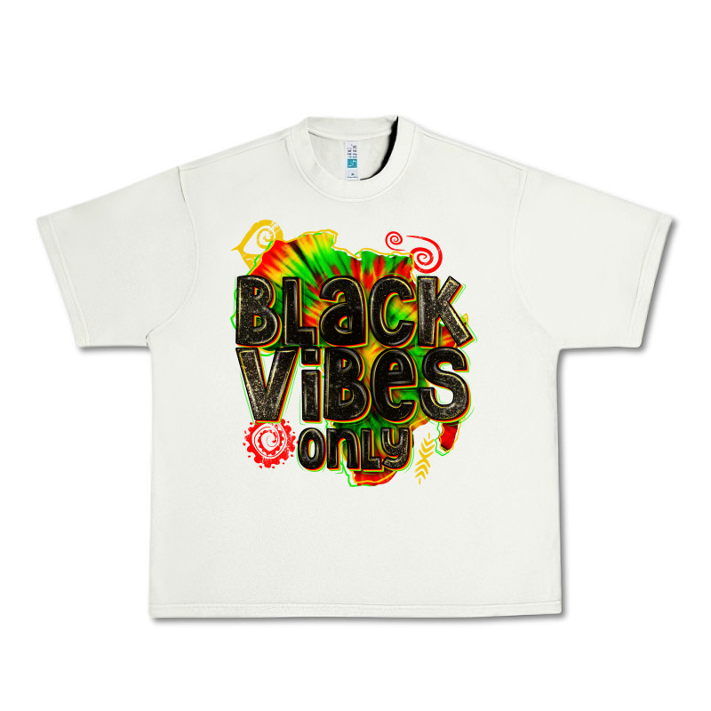 Black Vibes Only Urban Heavy Tee by texasbilliewilder | Teevron