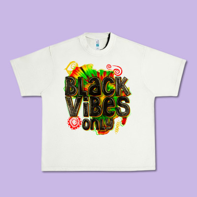Urban Heavy Tee black vibes only