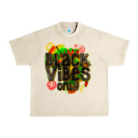 Sandshell black vibes only Urban Heavy Tee - texasbilliewilder
