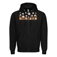 Black leopard baseball 16oz libbey glass Zipper Hoodie - HRA Design Shop