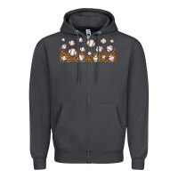 Smoke leopard baseball 16oz libbey glass Zipper Hoodie - HRA Design Shop