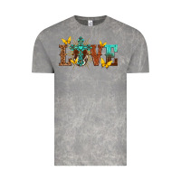 Cloud Rock love with cross Vintage Tee - texasbilliewilder