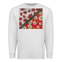 Oatmeal Heather ladybug Premium Sweatshirt - BarkalooDesign