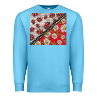 Ocean Blue ladybug Premium Sweatshirt - BarkalooDesign