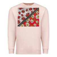 Pale Pink ladybug Premium Sweatshirt - BarkalooDesign