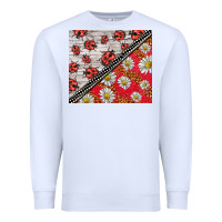 White ladybug Premium Sweatshirt - BarkalooDesign