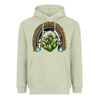 Matcha cactus rainbow Heavyweight Hoodie - JahusDesignShop