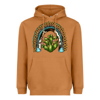 Meerkat cactus rainbow Heavyweight Hoodie - JahusDesignShop
