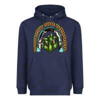 Navy cactus rainbow Heavyweight Hoodie - JahusDesignShop