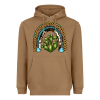Toasted Coconut cactus rainbow Heavyweight Hoodie - JahusDesignShop
