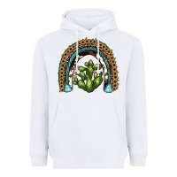 White cactus rainbow Heavyweight Hoodie - JahusDesignShop