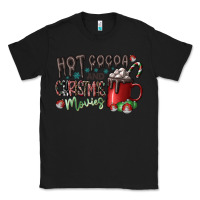 Black hot cocoa and christmas movies Classic Tee - CowhideDigitalArt