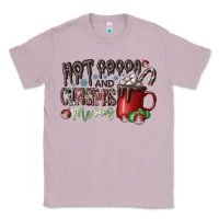 Lilac hot cocoa and christmas movies Classic Tee - CowhideDigitalArt