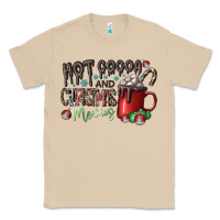 Mushroom hot cocoa and christmas movies Classic Tee - CowhideDigitalArt