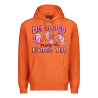 Carrot my sleigh runs on loaded tea Premium Hoodie - MaliasSmallBusiness