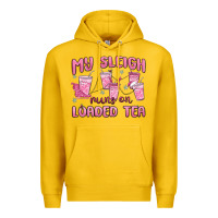 Lemon my sleigh runs on loaded tea Premium Hoodie - MaliasSmallBusiness