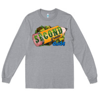Heather Grey second grade dude Long Sleeve Tee - RanaPortraitStore