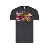 Vintage Black lunch lady coffee cups Vintage Tee - texasbilliewilder