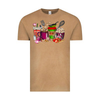 Vintage Camel lunch lady coffee cups Vintage Tee - texasbilliewilder