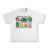 Lunar Rock battery life of a teacher Urban Heavy Tee - Zillion Design Studio