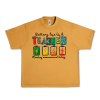 Peanut Butter battery life of a teacher Urban Heavy Tee - Zillion Design Studio