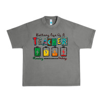 Tornado battery life of a teacher Urban Heavy Tee - Zillion Design Studio