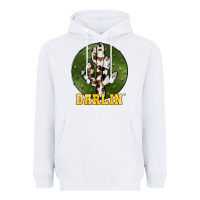 White cowhide darlin Heavyweight Hoodie - JahusDesignShop