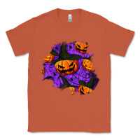 Copper halloween pumpkin patch  1 Classic Tee - BundleAndBundleShop