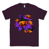 Plum halloween pumpkin patch  1 Classic Tee - BundleAndBundleShop
