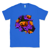 True Royal halloween pumpkin patch  1 Classic Tee - BundleAndBundleShop