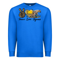 True Royal Peace Love Hyenas Premium Sweatshirt - LillyAllenDesigns