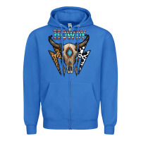True Royal howdy boho skull Zipper Hoodie - CowhideDigitalArt