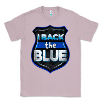 Lilac I back the blue 4th of July Classic Tee - CowGirlArtShop