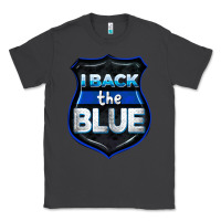 Smoke I back the blue 4th of July Classic Tee - CowGirlArtShop