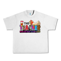 Lunar Rock this teacher wears her heart on her sleeve Urban Heavy Tee - Zillion Design Studio