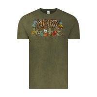 Vintage Olive miner wife Vintage Tee - texasbilliewilder