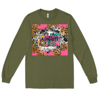Army Green crafting queen Long Sleeve Tee - Zillion Design Studio