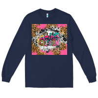 Navy crafting queen Long Sleeve Tee - Zillion Design Studio