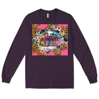 Plum crafting queen Long Sleeve Tee - Zillion Design Studio