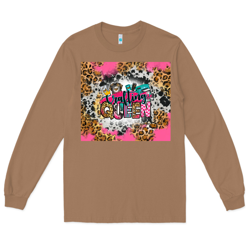 Crafting Queen Long Sleeve Tee by Zillion Design Studio | Teevron