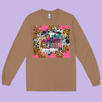 Crafting Queen Long Sleeve Tee Designed By Zillion Design Studio