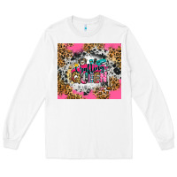 White crafting queen Long Sleeve Tee - Zillion Design Studio
