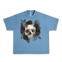 Floral Skull Urban Heavy Tee | Teevron