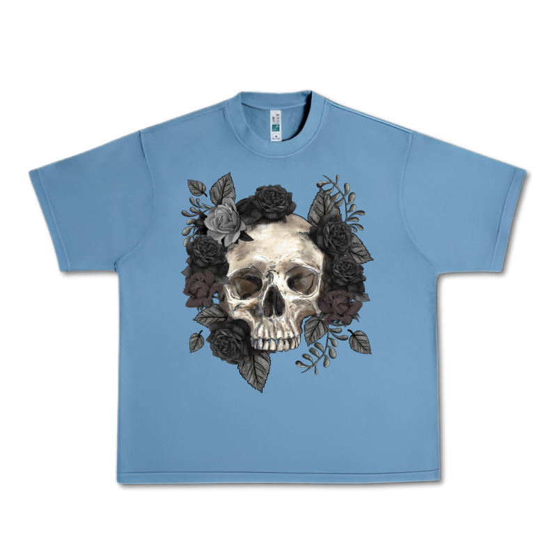 Floral Skull Urban Heavy Tee by RanaPortraitStore | Teevron