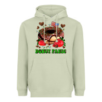 Matcha donut panic Heavyweight Hoodie - AdoDesignShop