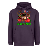 Plum donut panic Heavyweight Hoodie - AdoDesignShop